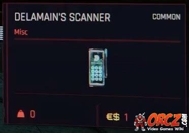 cyberpunk delamain scanner.